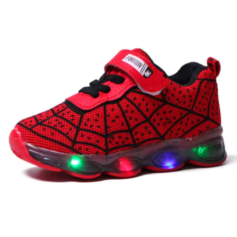Product Name: Spider-Man Inspired Kids' Light-Up LED Sneaker