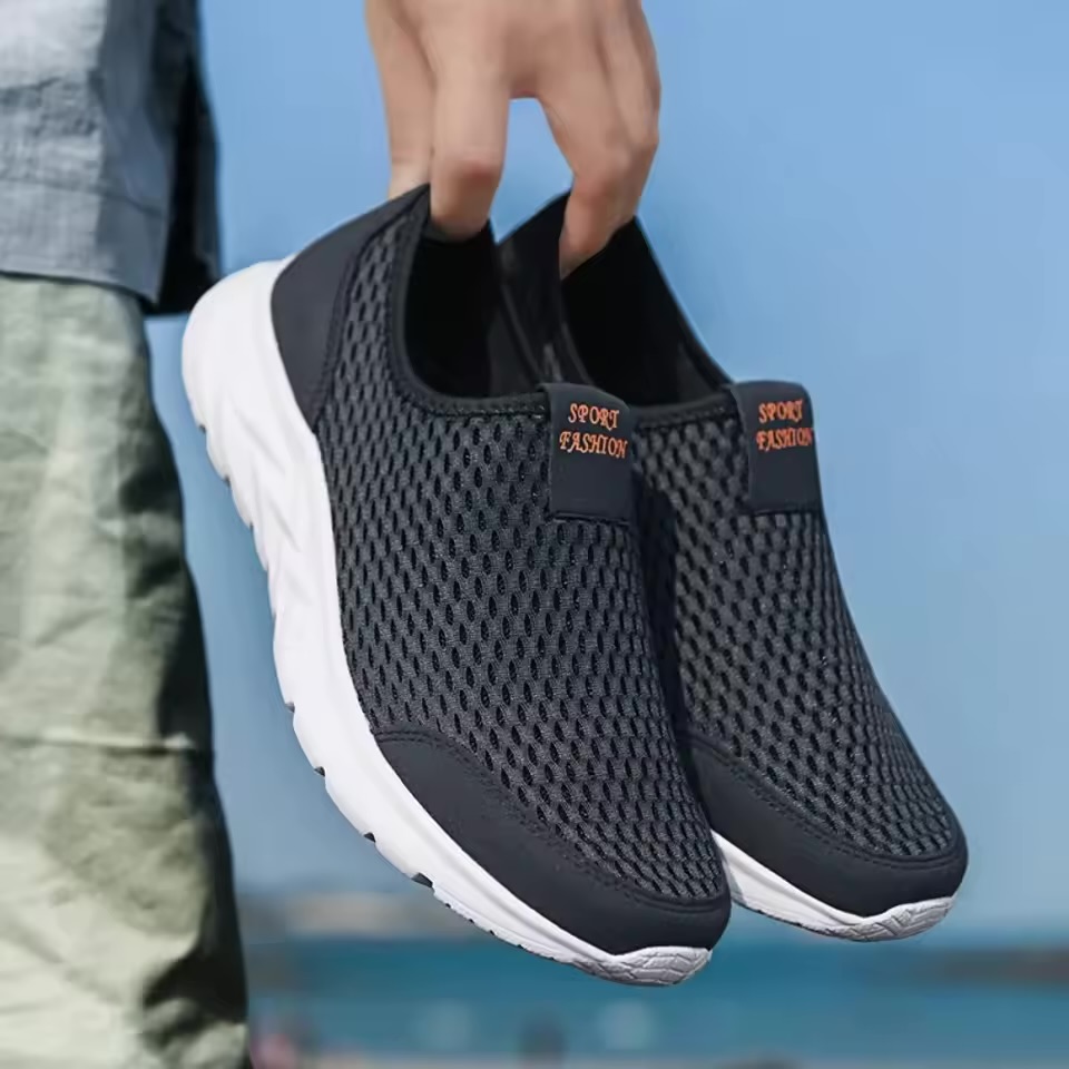 Quick-Dry Mesh Water Shoes / Amphibious Aqua Sneakers (Often categorized as slip-o 3