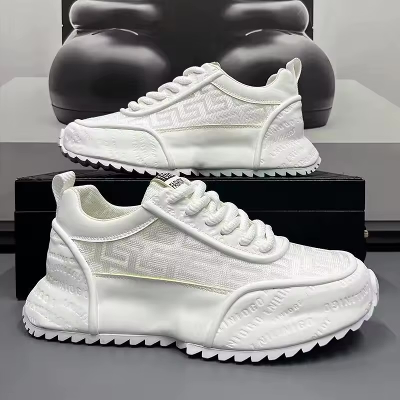 LYXECEK "1989" Men's Tricolor Low-Top Fashion Sneakers
