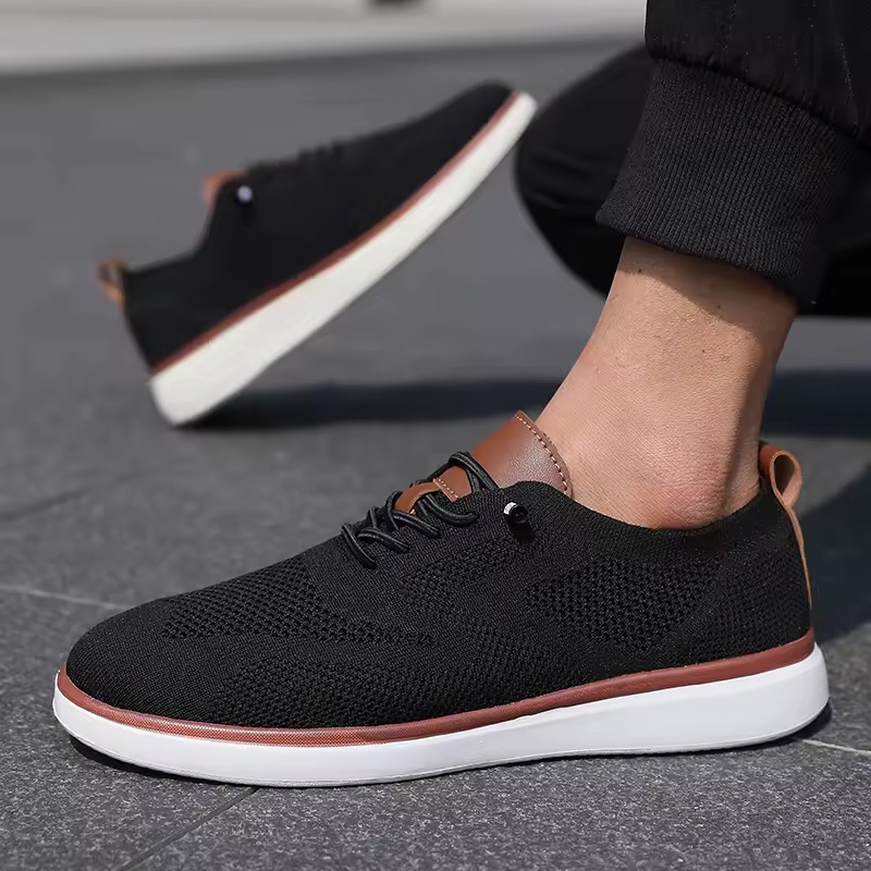 These are Men’s Lightweight Mesh Business Casual Sneakers