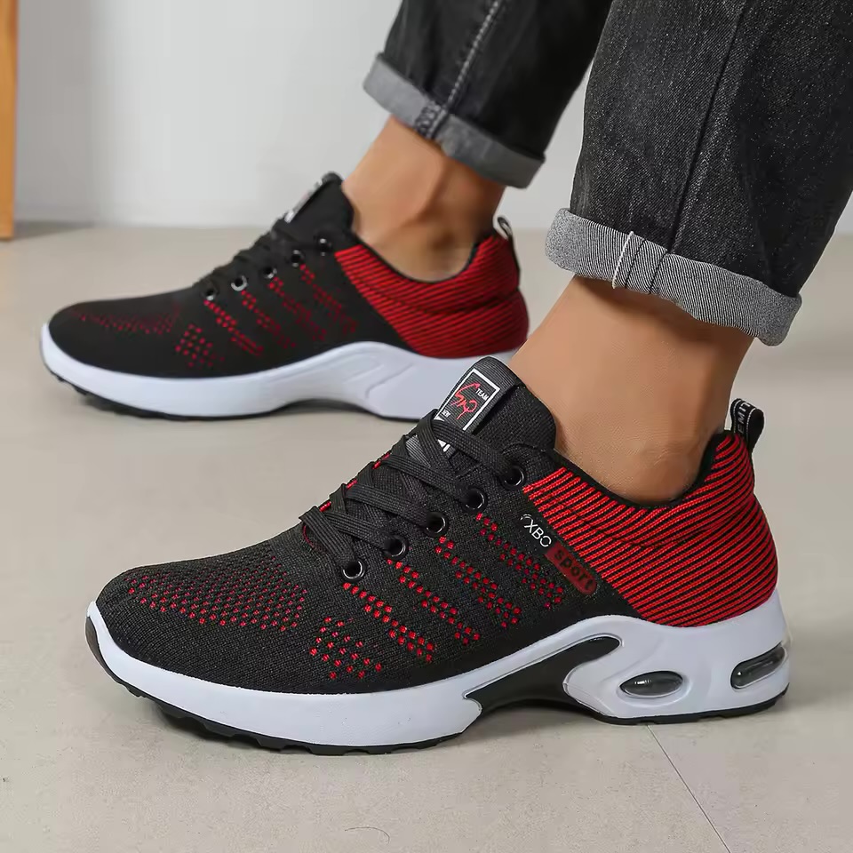These are Men’s Breathable Knit Air Cushion Running Shoes 3