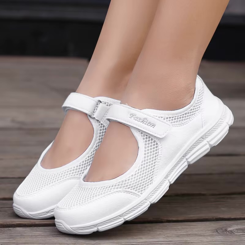 These are Women’s Mesh Mary Jane Walking Sneakers 2