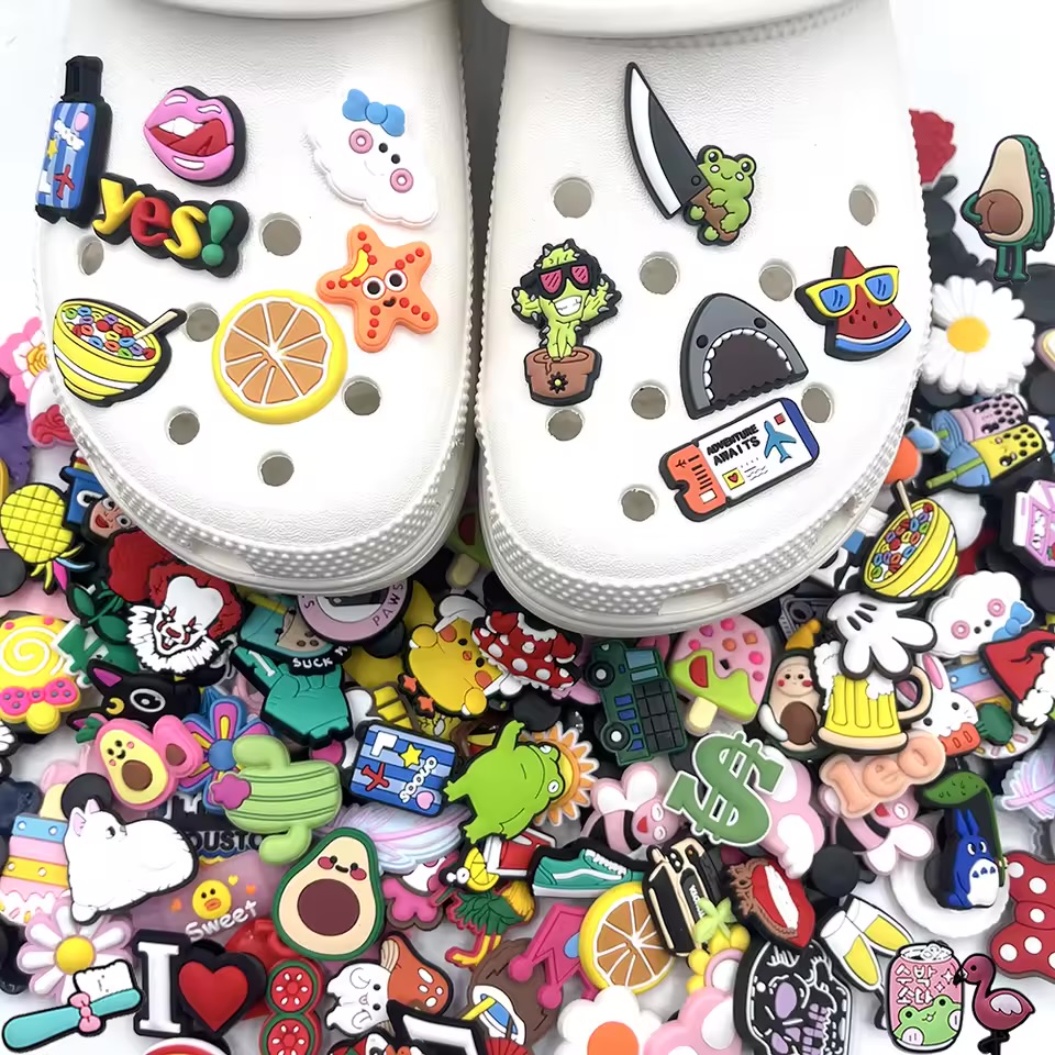 Multi-Theme Novelty Silicone Shoe Charms (Mega Pack)
