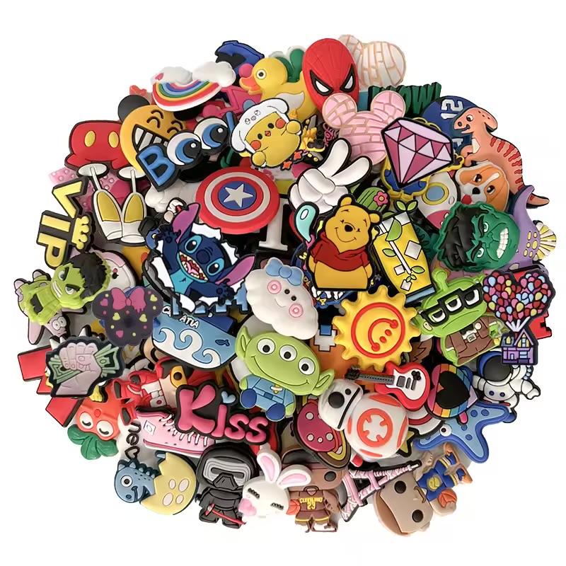 Ultimate Pop-Culture & Animation Silicone Shoe Charms (Mega Pack)