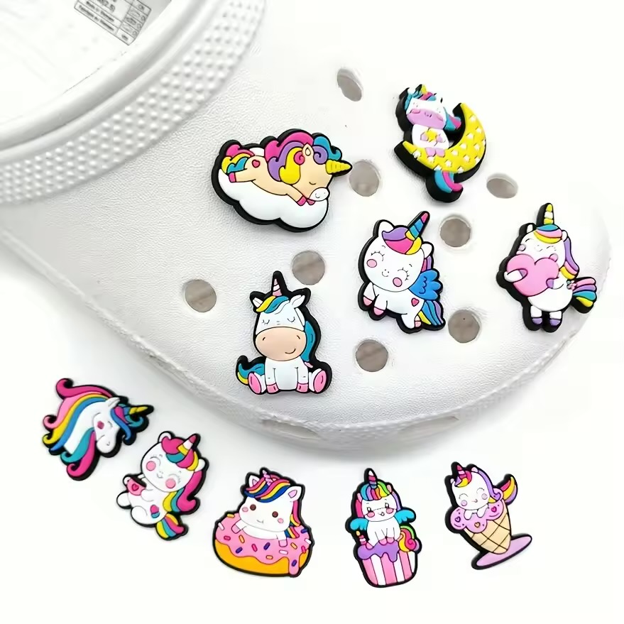 Magical Unicorn and Dessert Silicone Shoe Charms 2