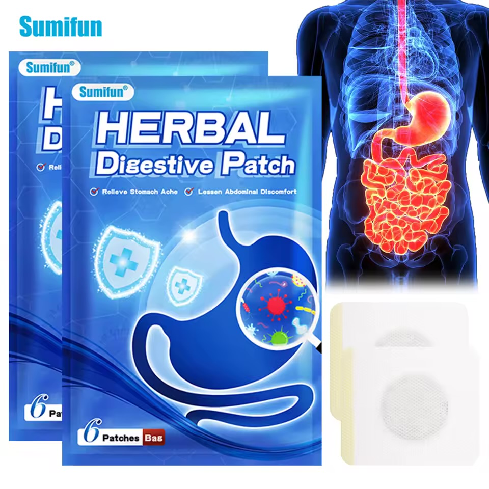 Sumifun Transdermal Gastrointestinal Patch (Teal Packaging)
