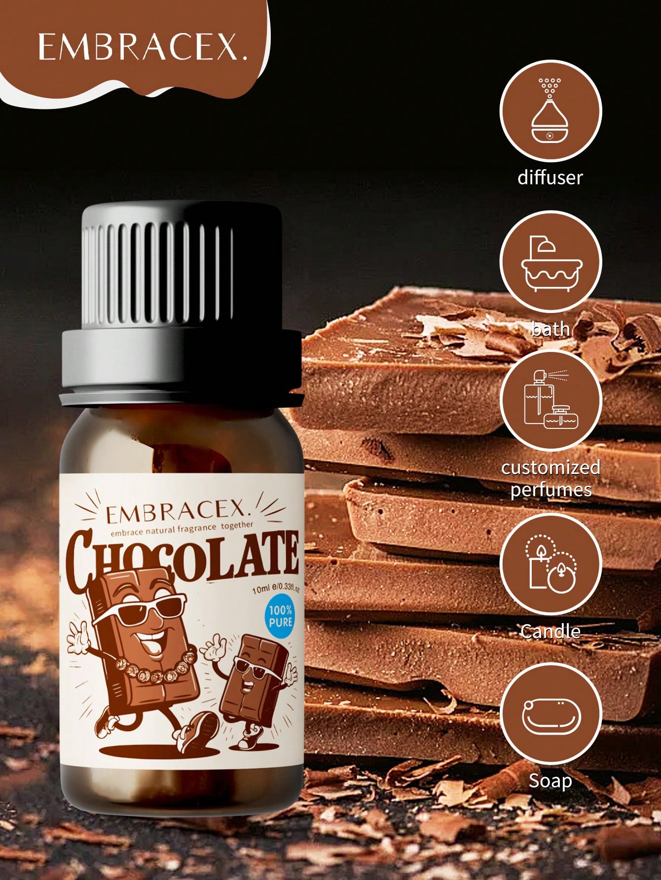 EMBRACEX. Chocolate Fragrance O