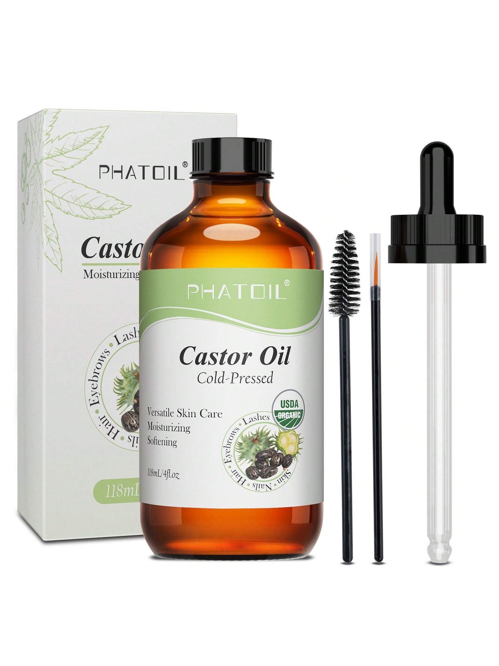 PHATOIL Cold-Pressed Castor Oil Kit