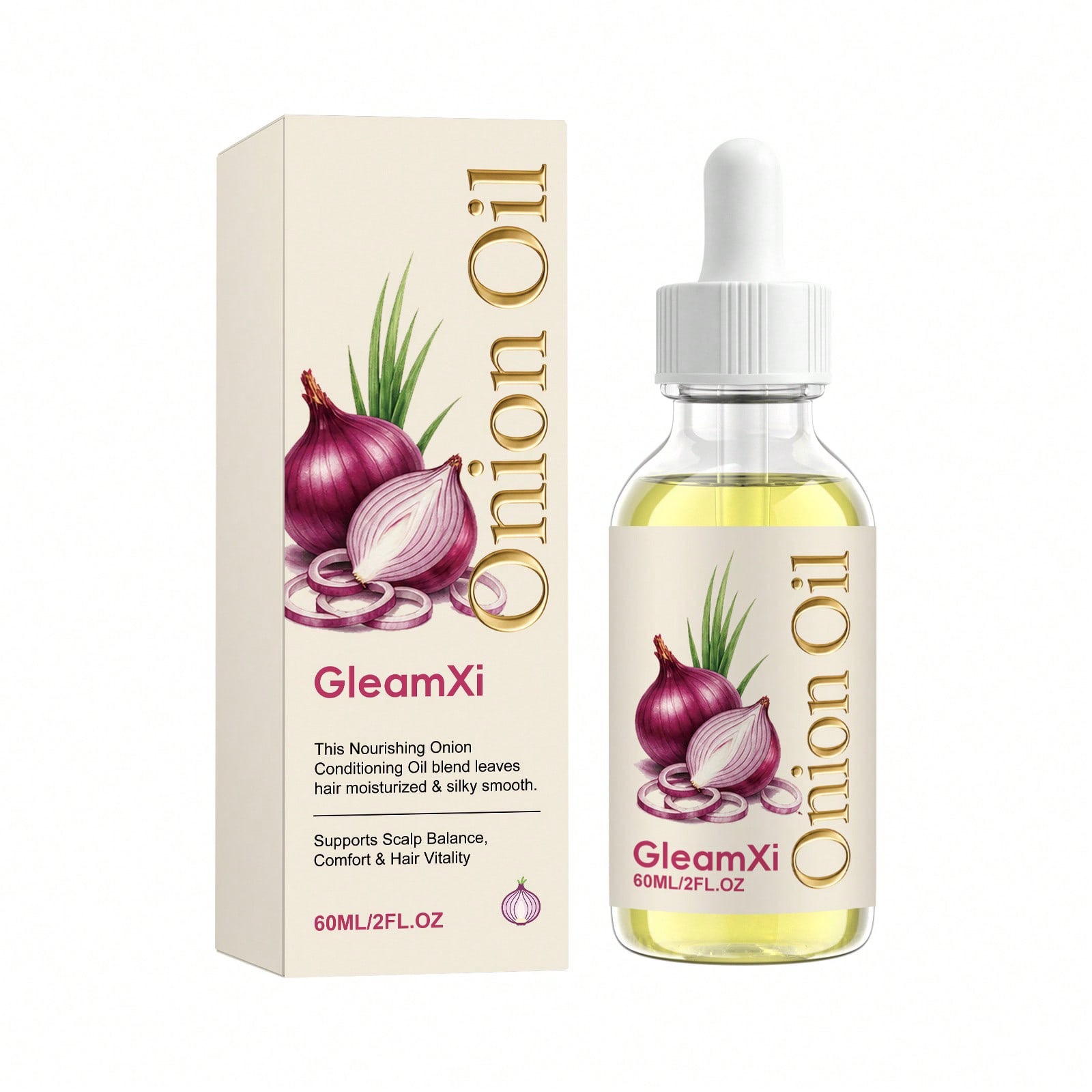GleamXi Nourishing Onion Conditioning Oil Set