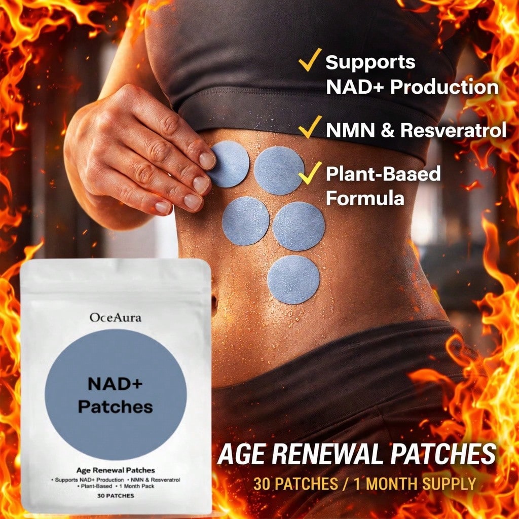 OceAura NAD+ Age Renewal Patches (30-Pack)