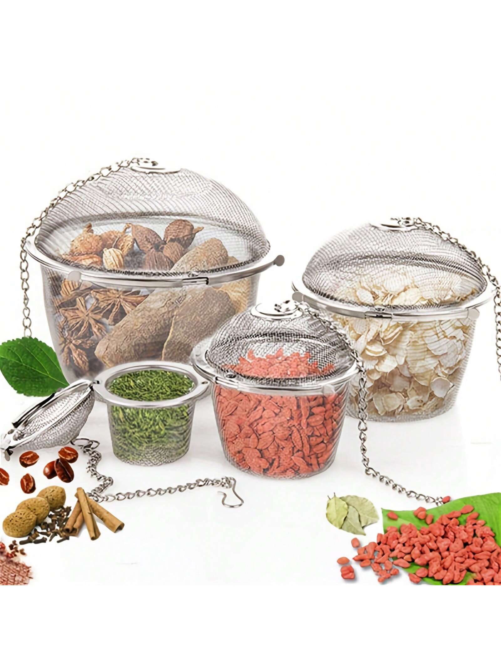 Stainless Steel Mesh Spice & Tea Infuser Ball