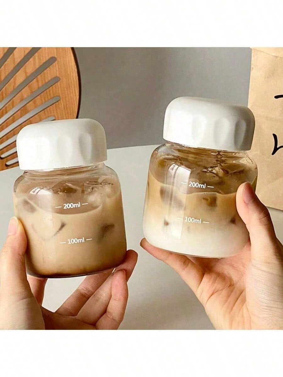 Mini Graduated Glass Beverage Bottles