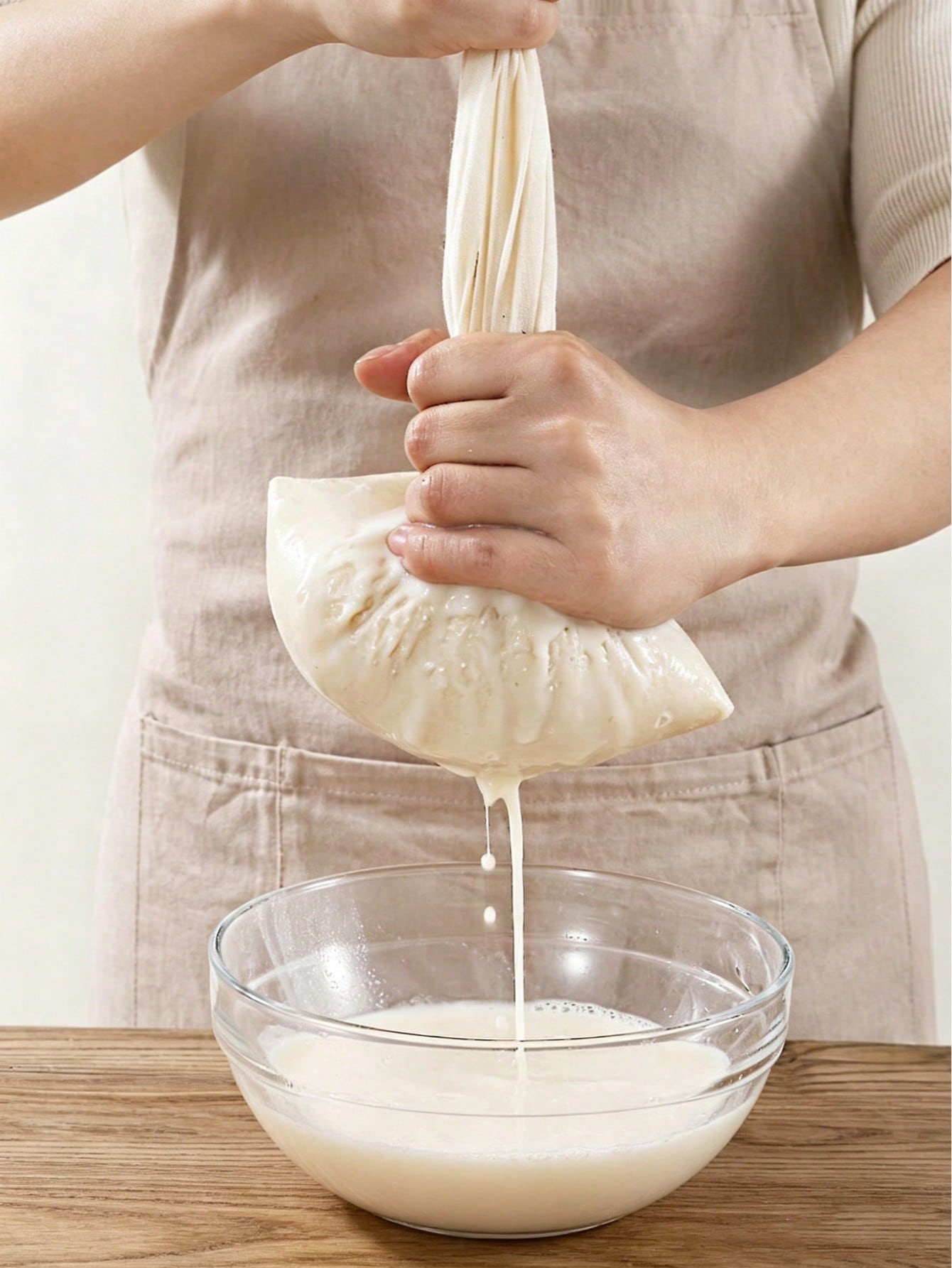 Reusable Cotton Nut Milk Strainer Bag