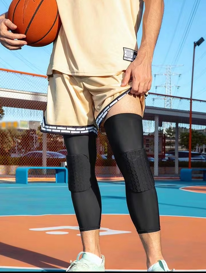 Athletic Knee Compression Sleeve, Breathable Leg Support for Gym, Running & Outdoor Sports