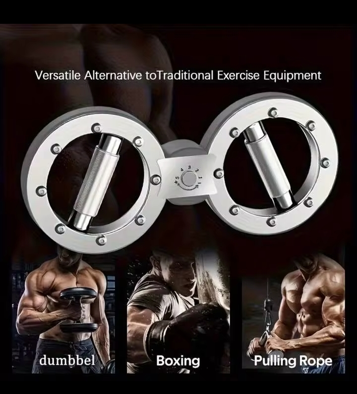 Bicep & Forearm Workout Trainer, Adjustable Resistance Fitness Equipment for Men & Women
