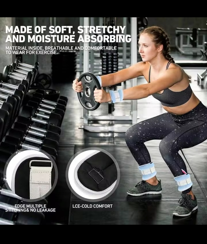 Wearable Ankle Weight Set, Strength Training Weights for Men, Women & Youth 2