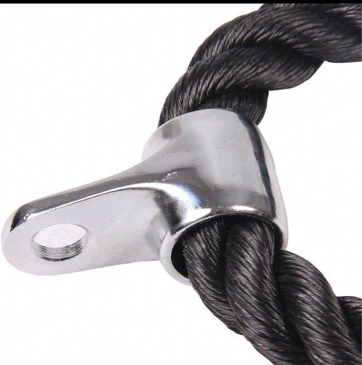 Triceps Pushdown & Lat Pulldown Attachment, Home Gym Cable Machine Handle for Arm Strength Training 2
