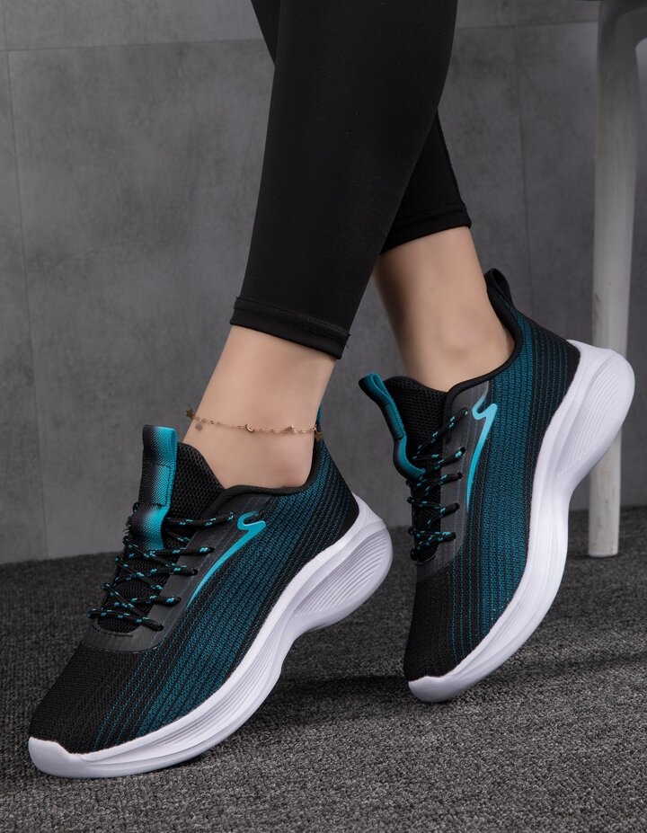 Women's Yoga & Running Sneakers, Comfortable Round Toe Athletic Shoes 2
