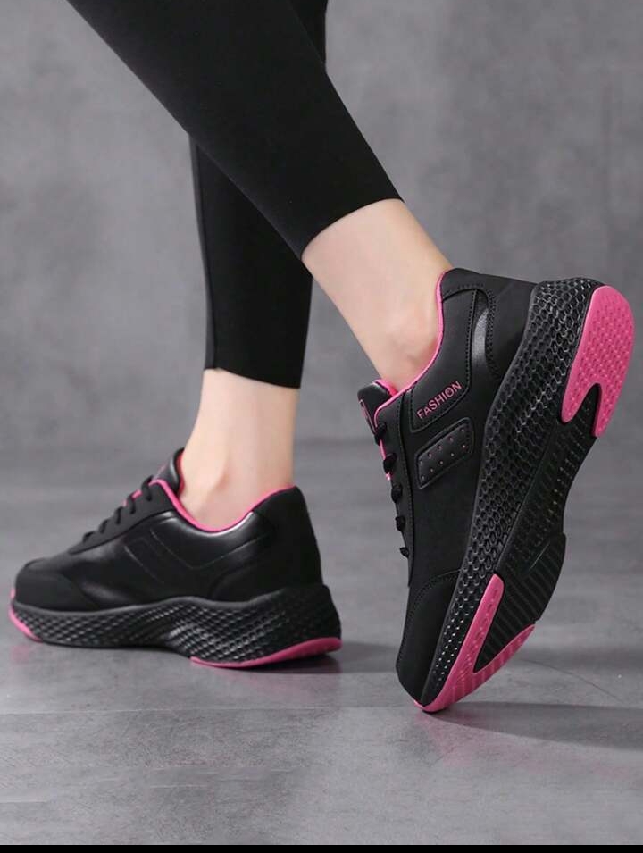 Women's Everyday Sports Shoes, Lightweight Casual Lace-Up Sneakers 2