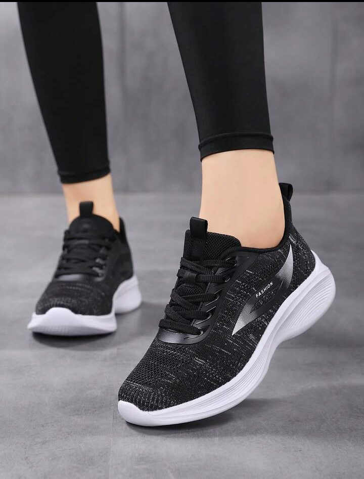 Women's Everyday Sports Shoes, Lightweight Casual Lace-Up Sneakers 3