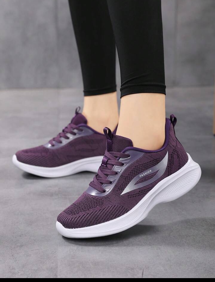 Women's Everyday Sports Shoes, Lightweight Casual Lace-Up Sneakers 3