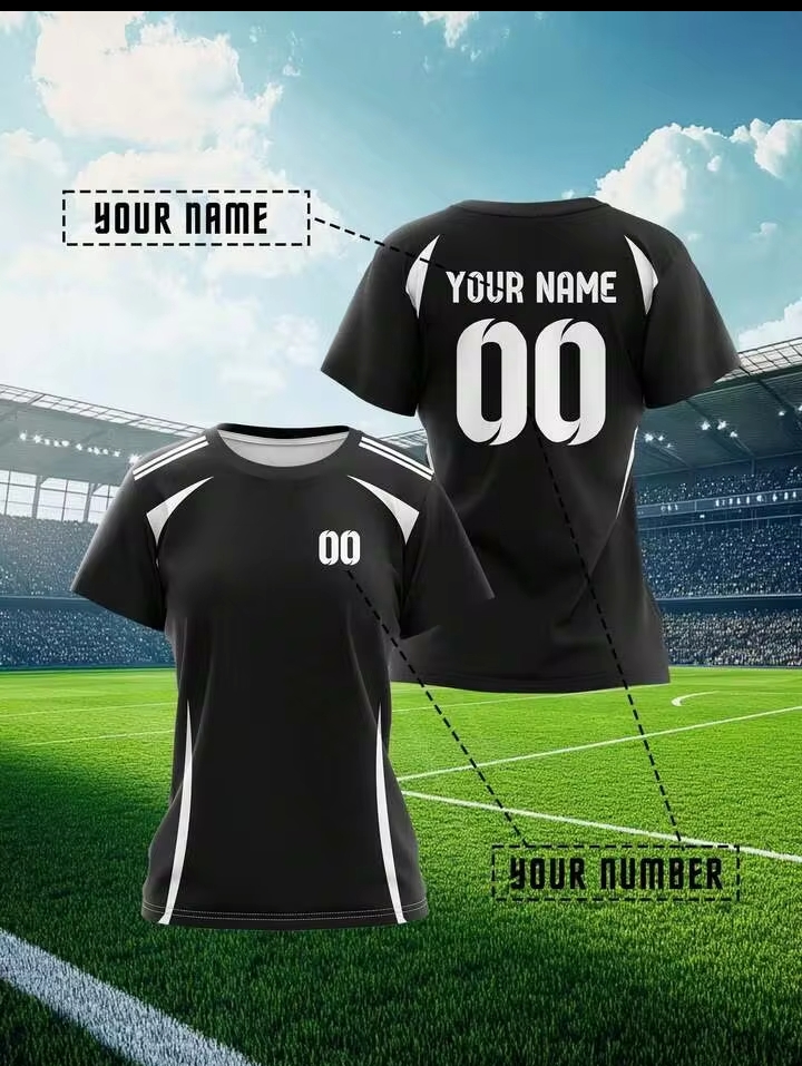 Women's Sports Jersey, Custom Name, Number & Team Shirt