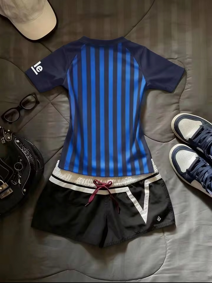 Women's Fashion Sporty Jersey T-Shirt, Graphic V-Neck Everyday Casual Wear 2