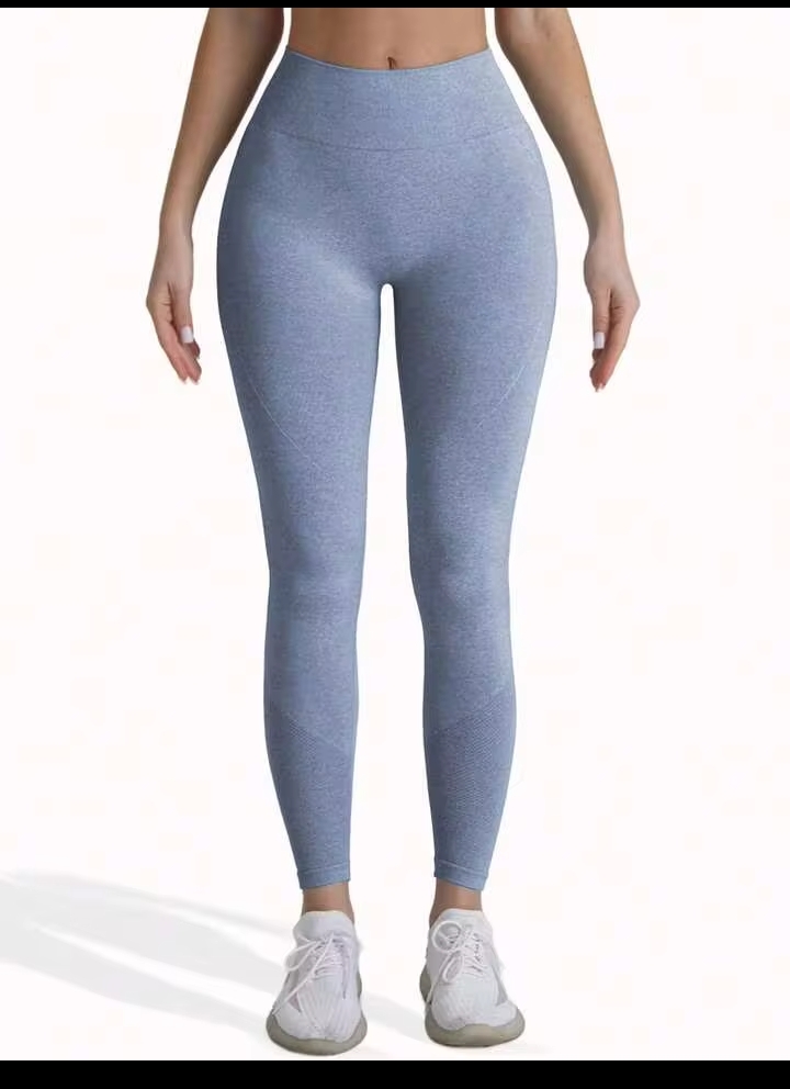 Women's Seamless Yoga Leggings, High-Rise Workout Pants for Fitness & Casual Wear 2