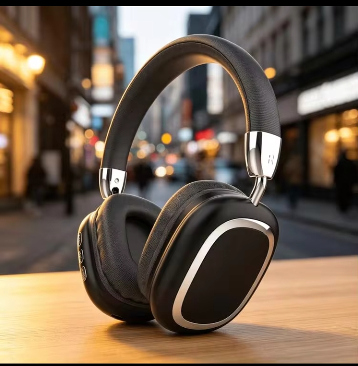 Gerripuer New Over-Ear Wireless Headphones HIFI High-Definition Call Comfortable MP3 Foldable Rotatable Telescopic ABS Plastic Metal Texture High-End Business Gift Wireless Earphones 5.3 Smart Chip HIFI Sound Effect Dual-Device Connection Ultra-Long Battery Life Highly Attractive Wireless Earphones Simple And Portable Wireless Earphones With Long Battery Life HiFi Stereolow Latency Suitable For Mobile Phones, Computers, And Gaming Headphones 2