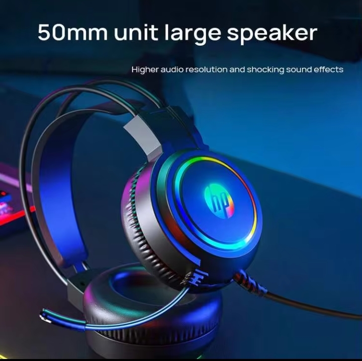 HP Professional Gaming Headset with 50mm Audio Drivers and Microphone 2
