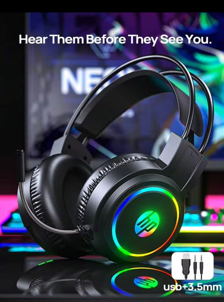 HP Professional Gaming Headset with 50mm Audio Drivers and Microphone