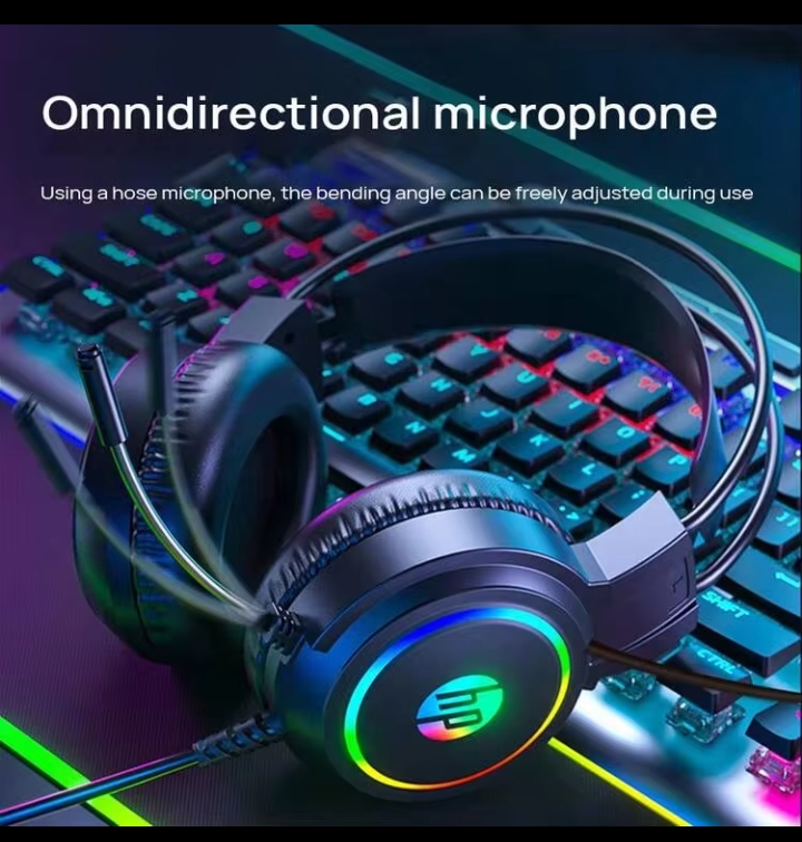 HP Professional Gaming Headset with 50mm Audio Drivers and Microphone 3
