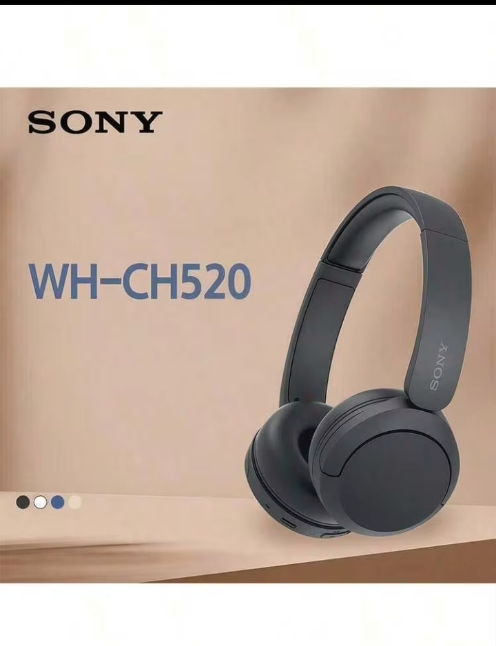 Sony WH-CH520 Wireless Bluetooth Headphones: Lightweight And Comfortable To Wear, Digital Sound Enhancement Engine, Clear Sound Quality, And Versatile Retro Colors 2