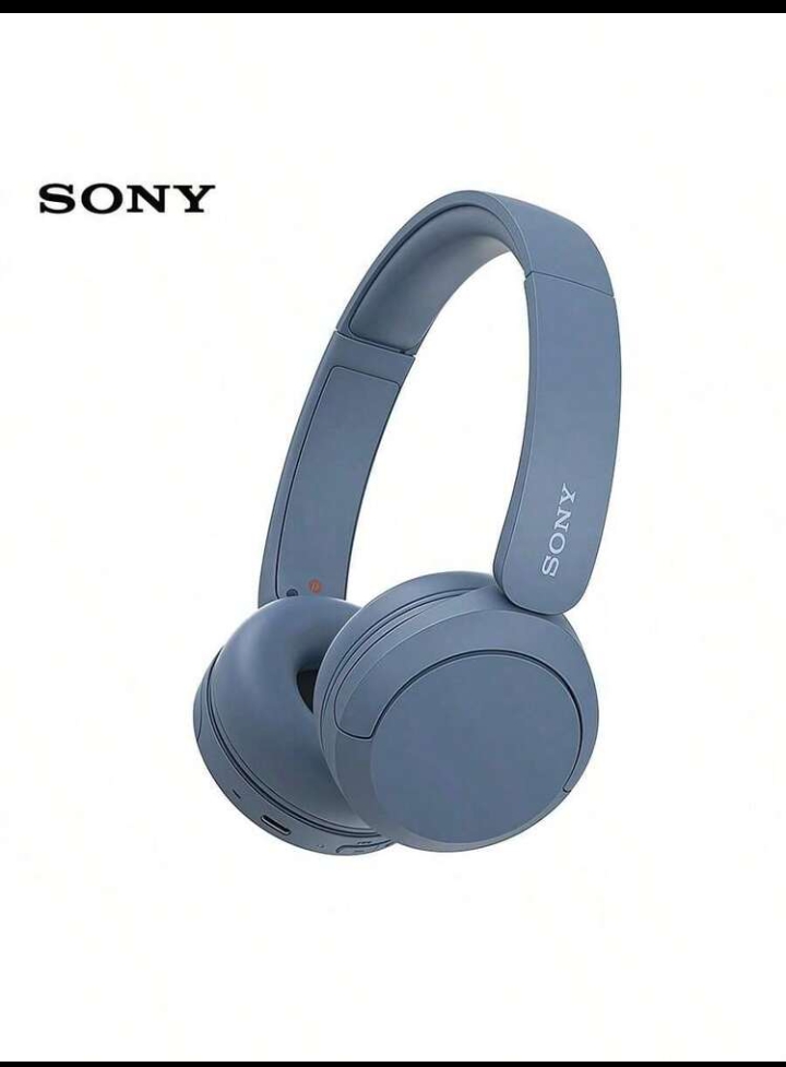 Sony WH-CH520 Wireless Bluetooth Headphones: Lightweight And Comfortable To Wear, Digital Sound Enhancement Engine, Clear Sound Quality, And Versatile Retro Colors