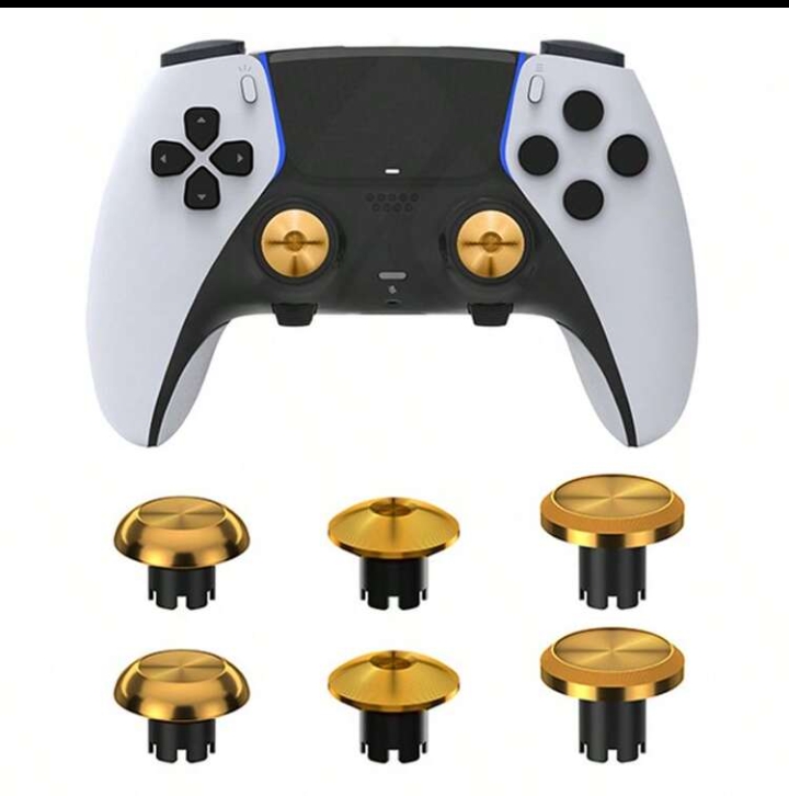 PS5 Controller Metal Button Upgrade Kit, 4PCS DIY Set