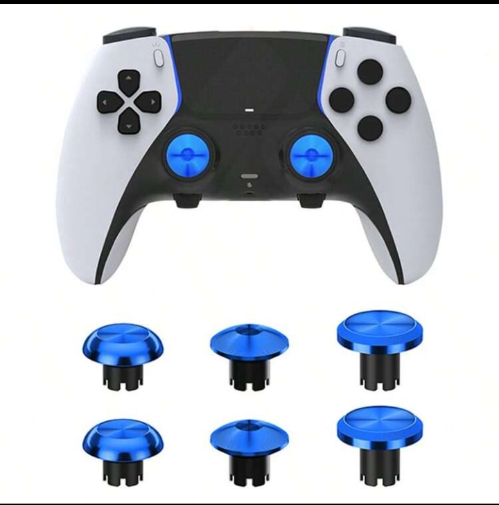 PS5 Controller Metal Button Upgrade Kit, 4PCS DIY Set