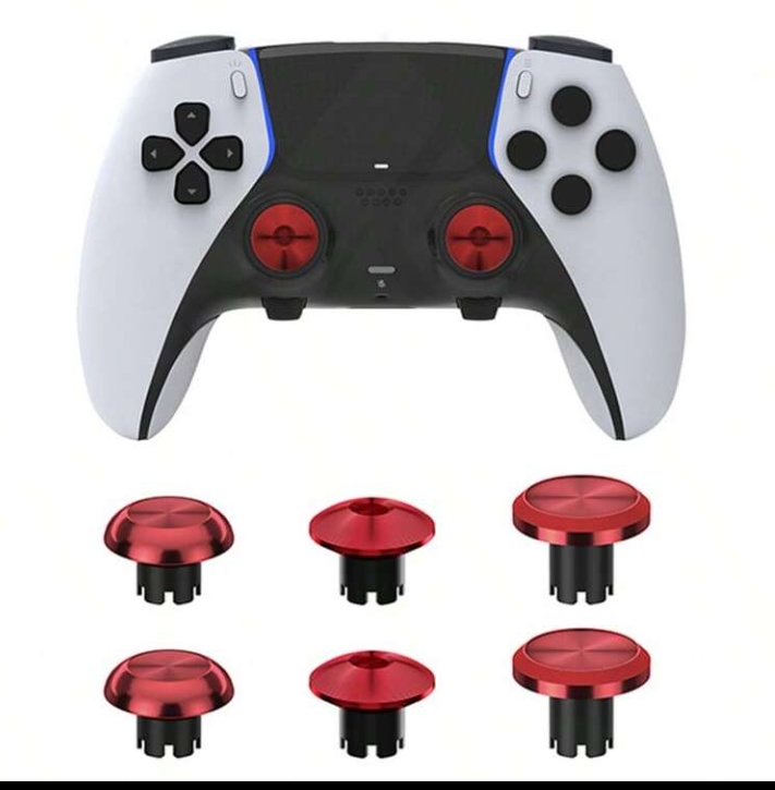 PS5 Controller Metal Button Upgrade Kit, 4PCS DIY Set