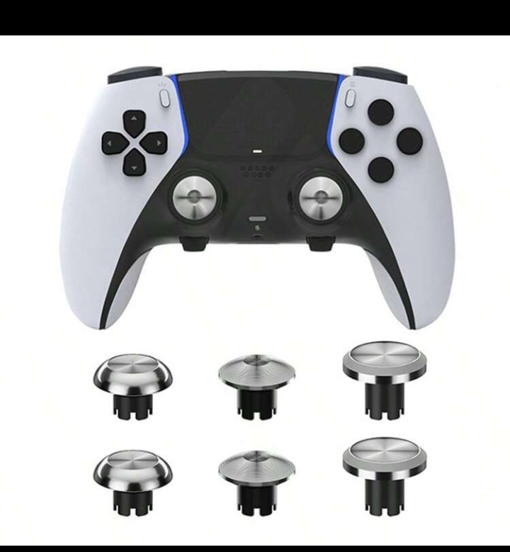 PS5 Controller Metal Button Upgrade Kit, 4PCS DIY Set