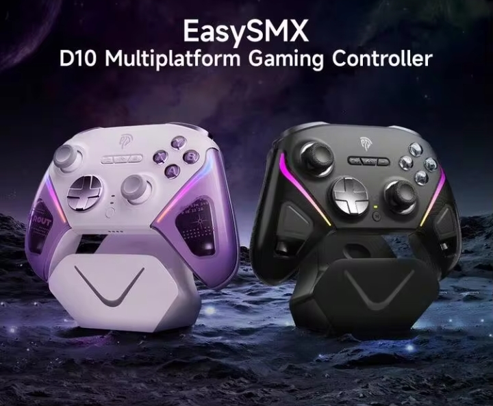 Wireless Gaming Controller for PC, Nintendo Switch & Steam with Mechanical Buttons