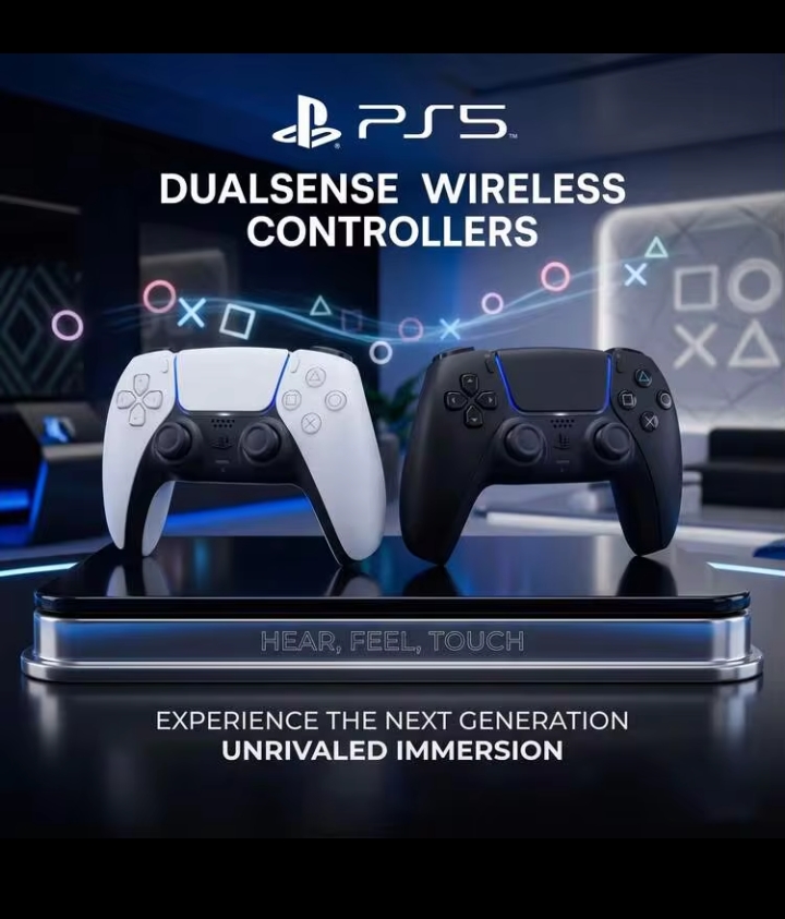 Sony PS5 DualSense Controller, Premium Wireless Gamepad, Chinese Version