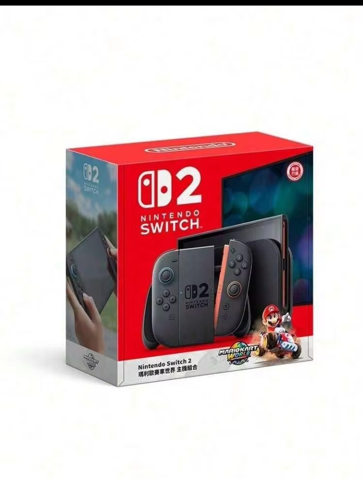 Nintendo Switch 2 Game Console, 7.9-Inch HD Display, 256GB Storage, Portable Gaming Console (Hong Kong Version)