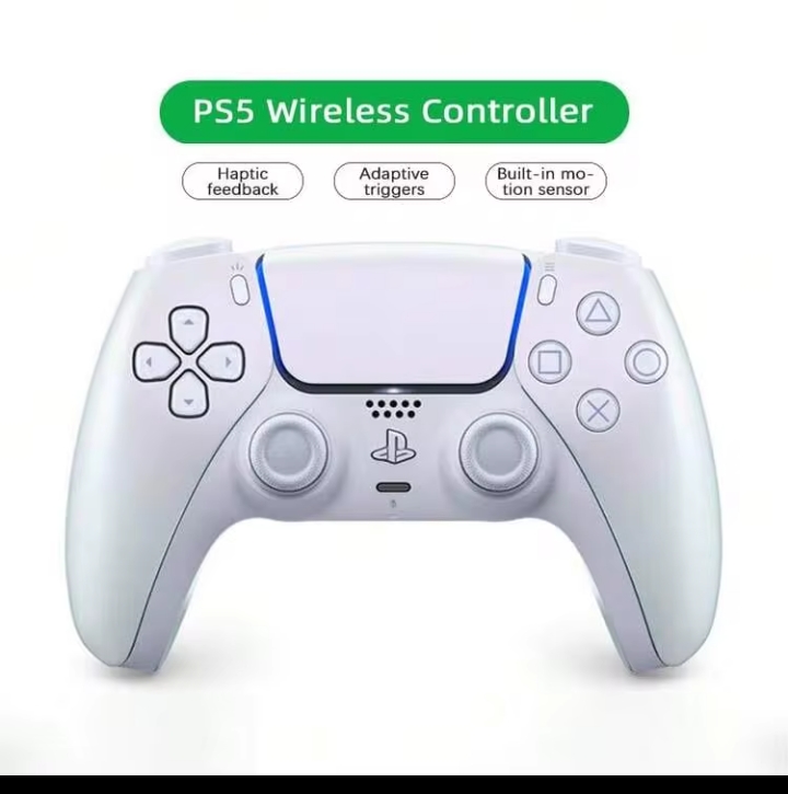 PS5 Gaming Controller, Wireless DualSense with Haptic Feedback & Adaptive Triggers