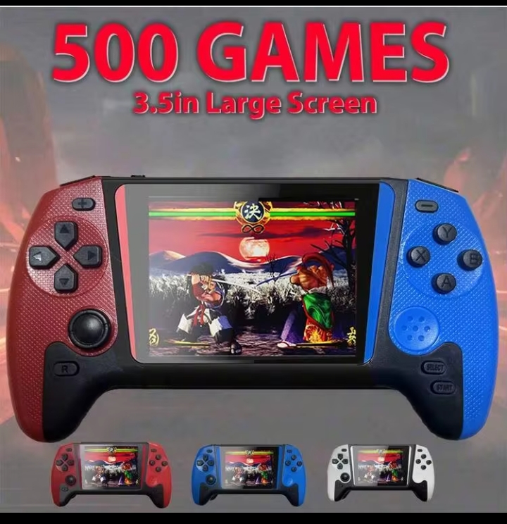 Portable Retro Game Player, 3.5-Inch Screen, Wireless Controller & TV Support
