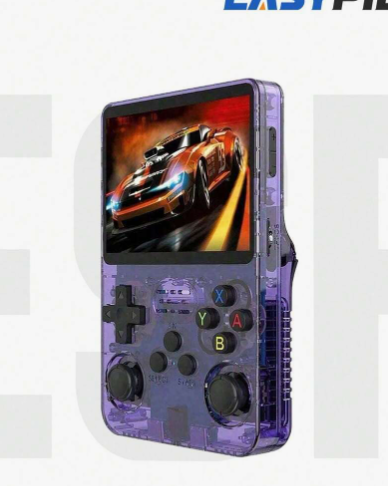 EasyPie R36S 64GB Retro Handheld Game Console – 20,000+ Preloaded Classic Games, 3.5-Inch IPS Display, Supports 13+ Emulators, Portable Gaming System