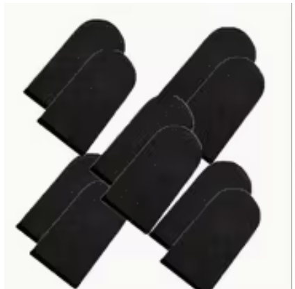 10PCS Mobile Gaming Finger Sleeves – Breathable Touchscreen Finger Covers, Sweat-Resistant, Quick-Dry Gaming Gloves for Precise Control (Random Colors) 2