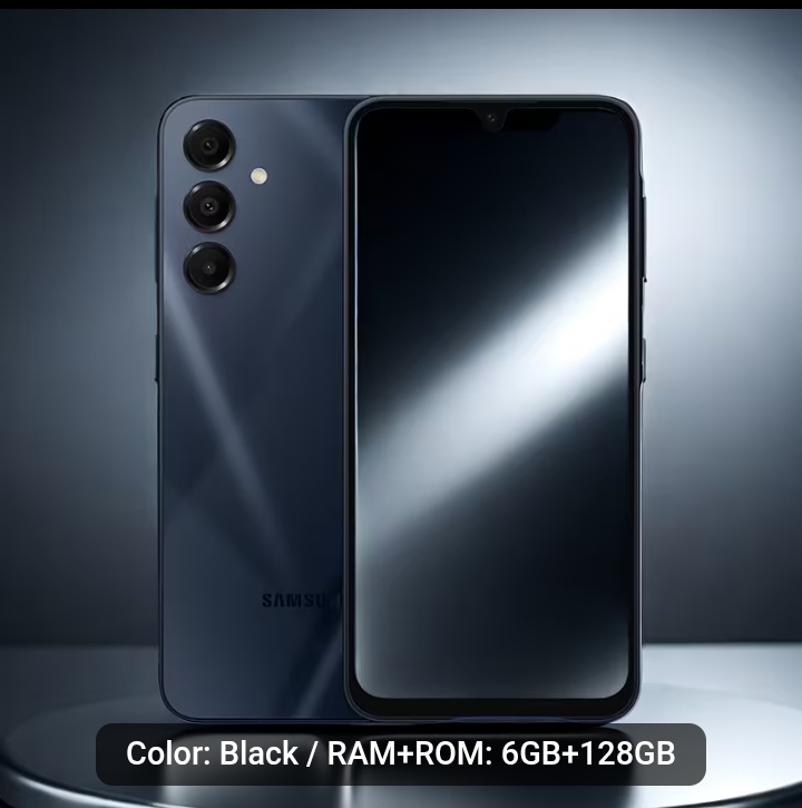 Samsung Galaxy A16 (4GB/128GB, 4G, Dual SIM, Unlocked) - Black