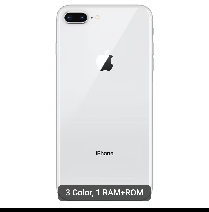 iPhone 8 Plus (Unlocked) – 5.5" Retina HD Display, Dual-Camera System, Fingerprint Security