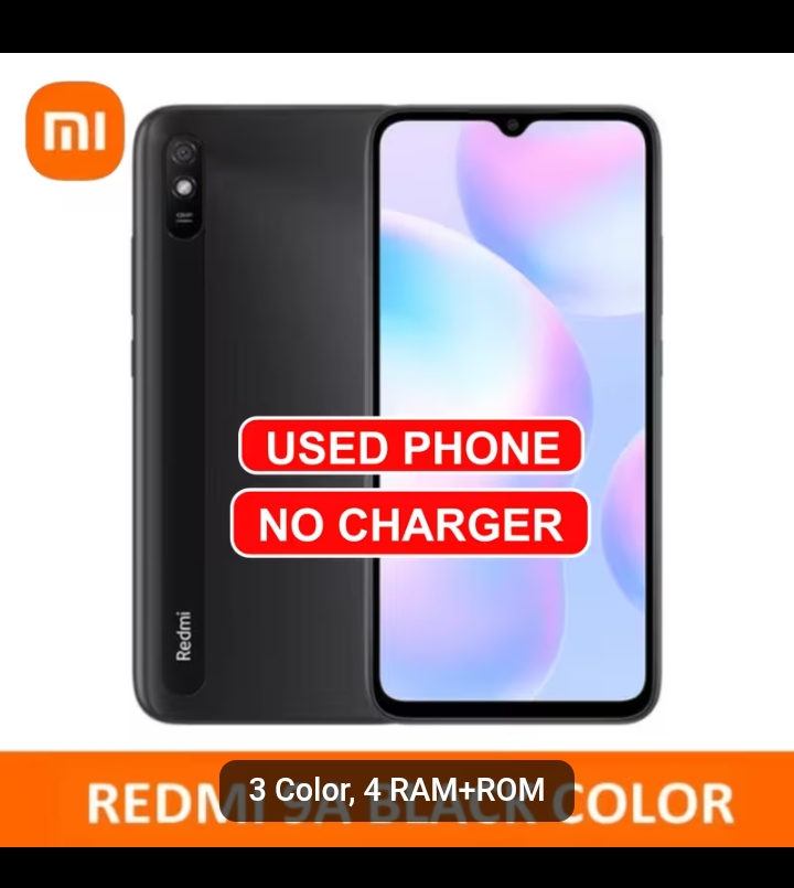 Xiaomi Redmi 9A (Global Version) – 6.53" HD+ Display, 5000mAh Battery, 13MP AI Camera, 4G LTE 3