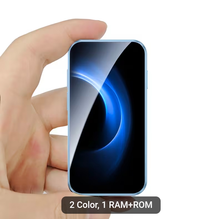 XS18 Pro Ultra-Mini Smartphone – 3.0" Compact Display, 2GB RAM / 16GB Storage, Facial Recognition – The Ultimate Minimalist Travel & Backup Phone 3