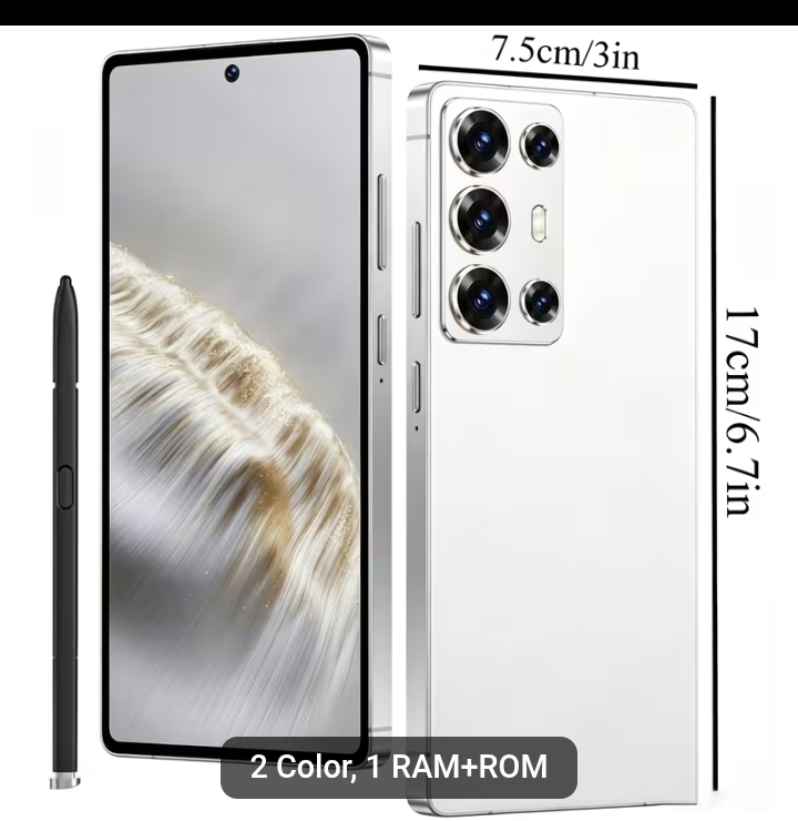 C25 Ultra Unlocked Smartphone – 6.9" Large HD Display, Long-Lasting Battery, Dual SIM, Face ID – Senior-Friendly & Easy-to-Use Interface 3